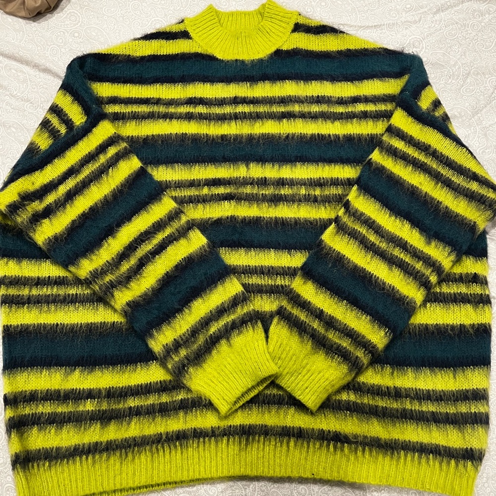 Color block sweater